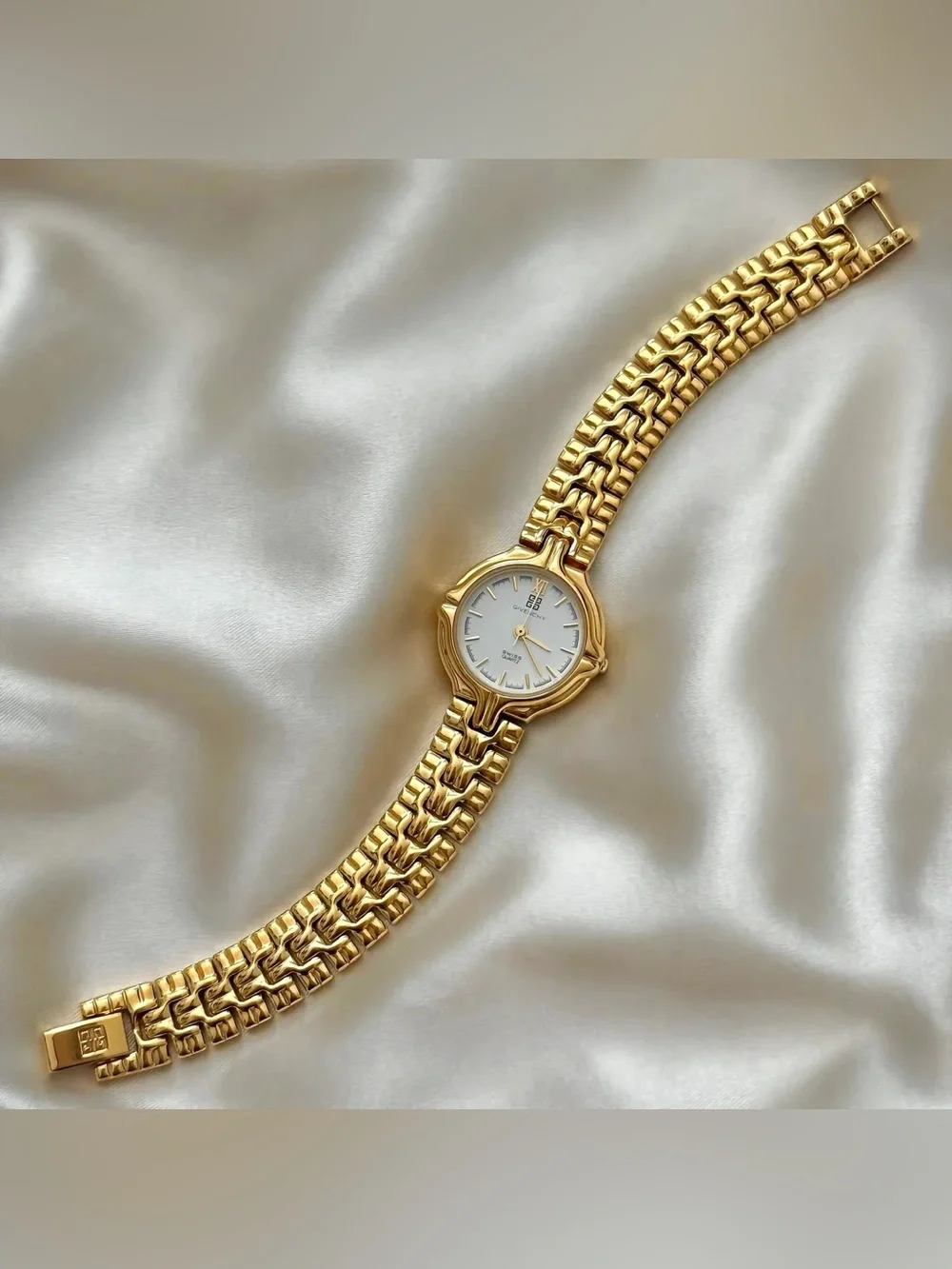 AUTHENTIC VINTAGE GIVENCHY GOLD WATCH